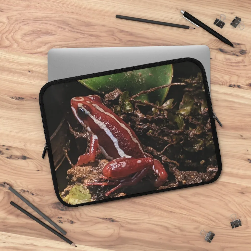 Red Frog Laptop Sleeve