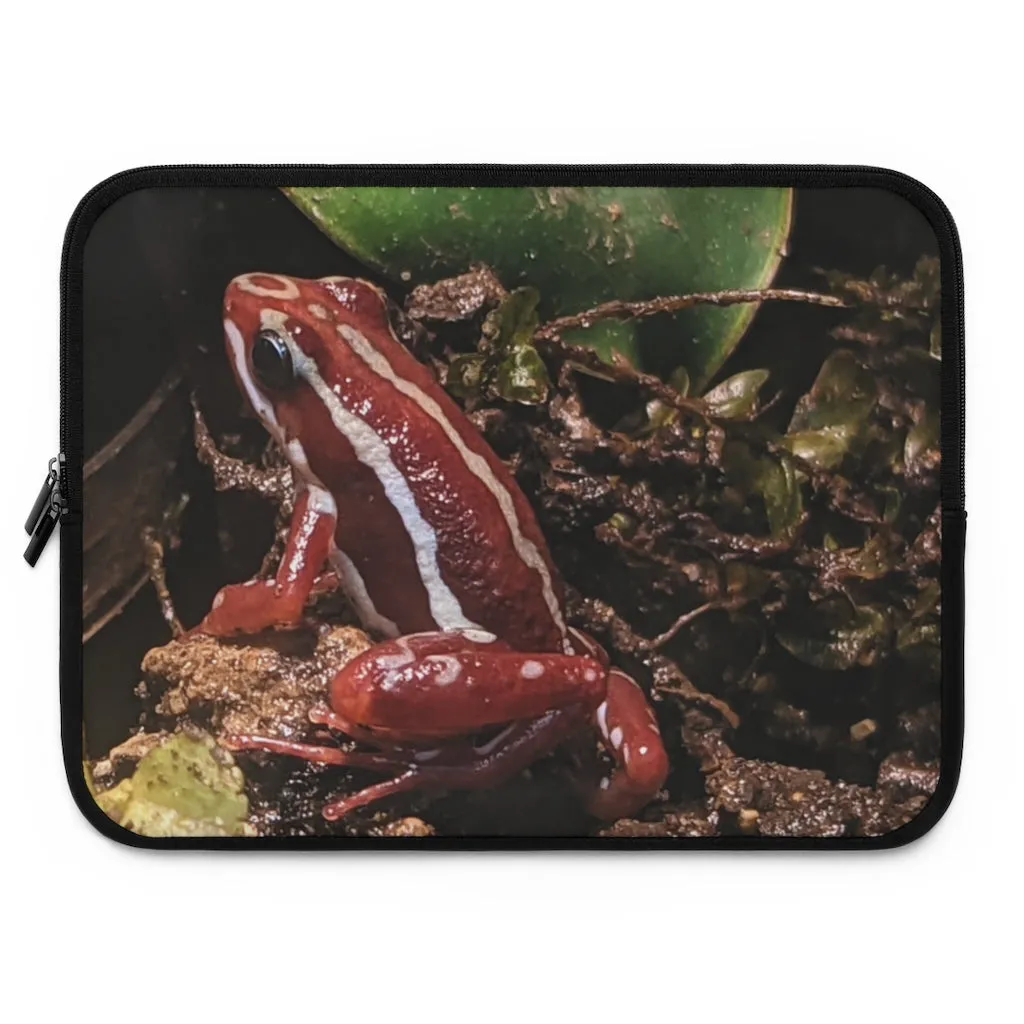 Red Frog Laptop Sleeve