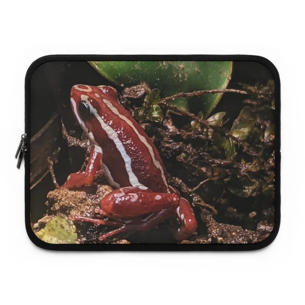 Red Frog Laptop Sleeve