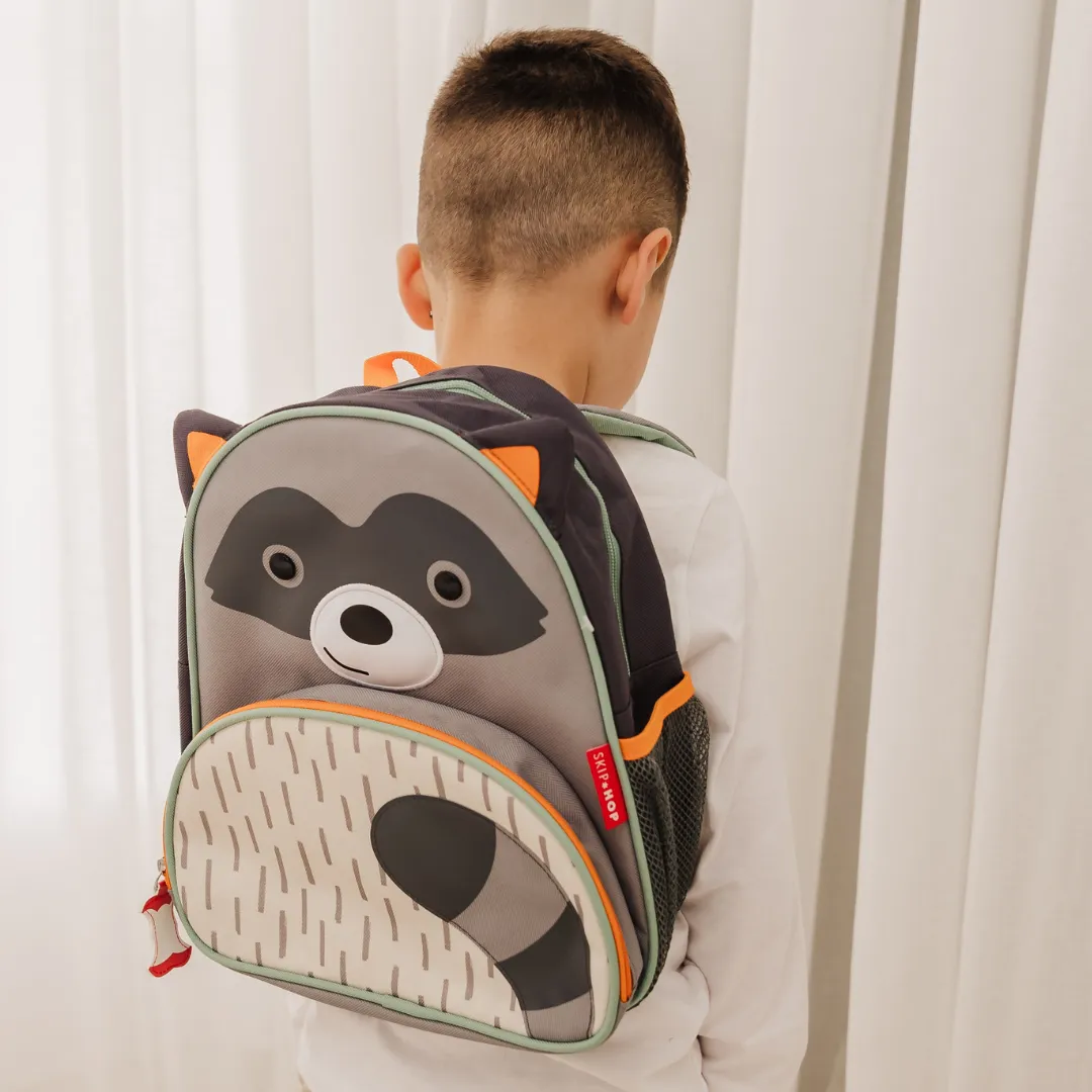 Skip Hop Zoo Little Kid Backpack - Rudy Raccoon