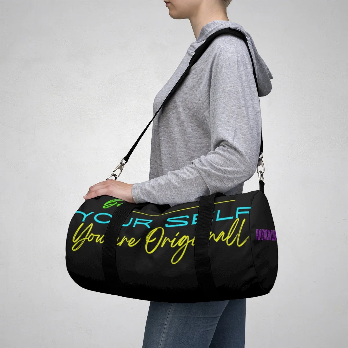 Sports Bag (Be Yourself ) Black