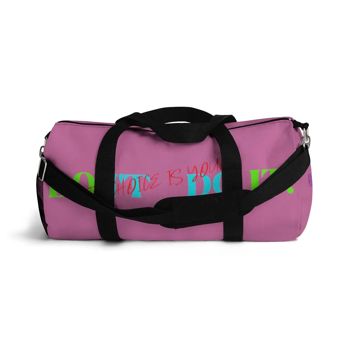 Sports Bag (Do It Don't Do It) Pink