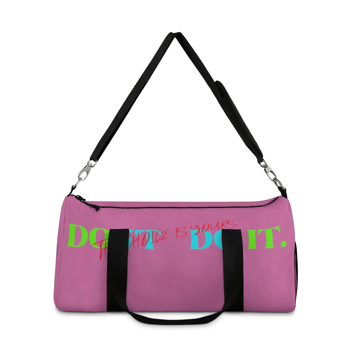 Sports Bag (Do It Don't Do It) Pink
