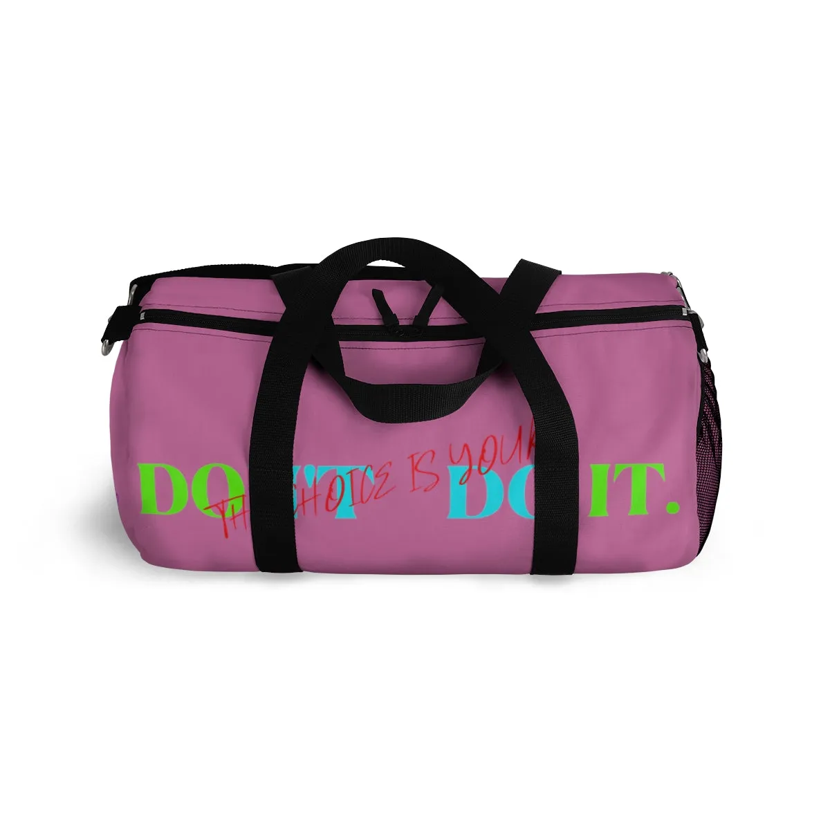 Sports Bag (Do It Don't Do It) Pink