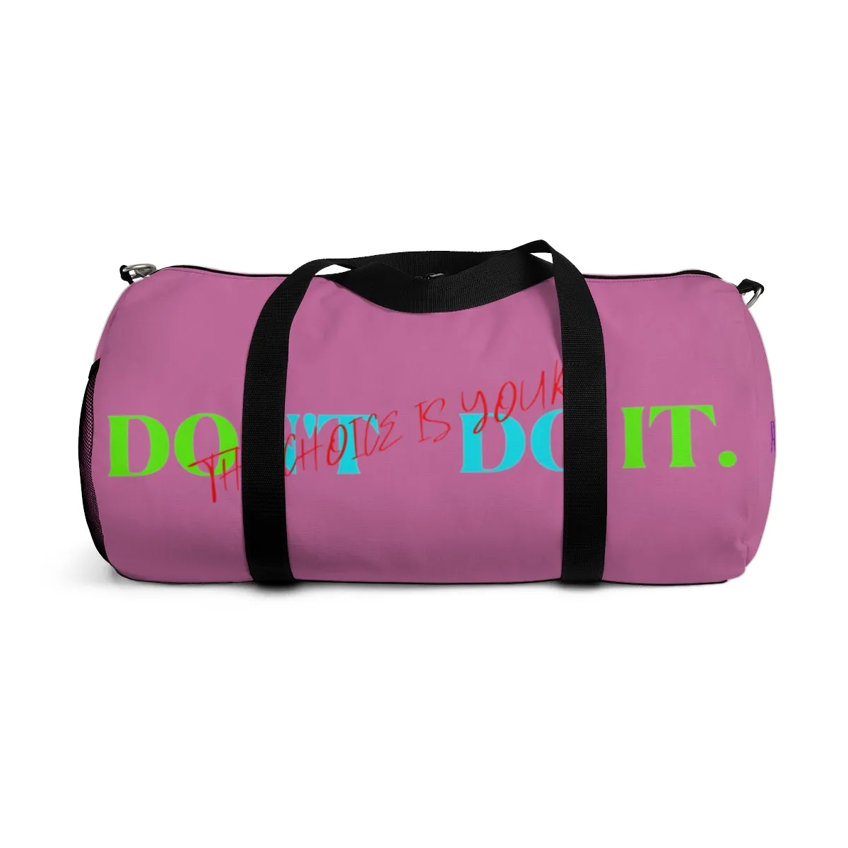 Sports Bag (Do It Don't Do It) Pink