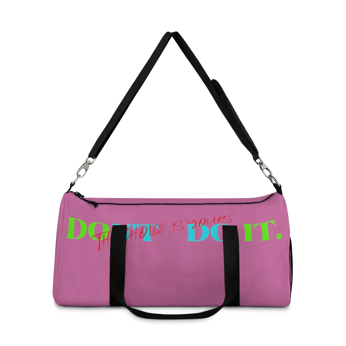 Sports Bag (Do It Don't Do It) Pink