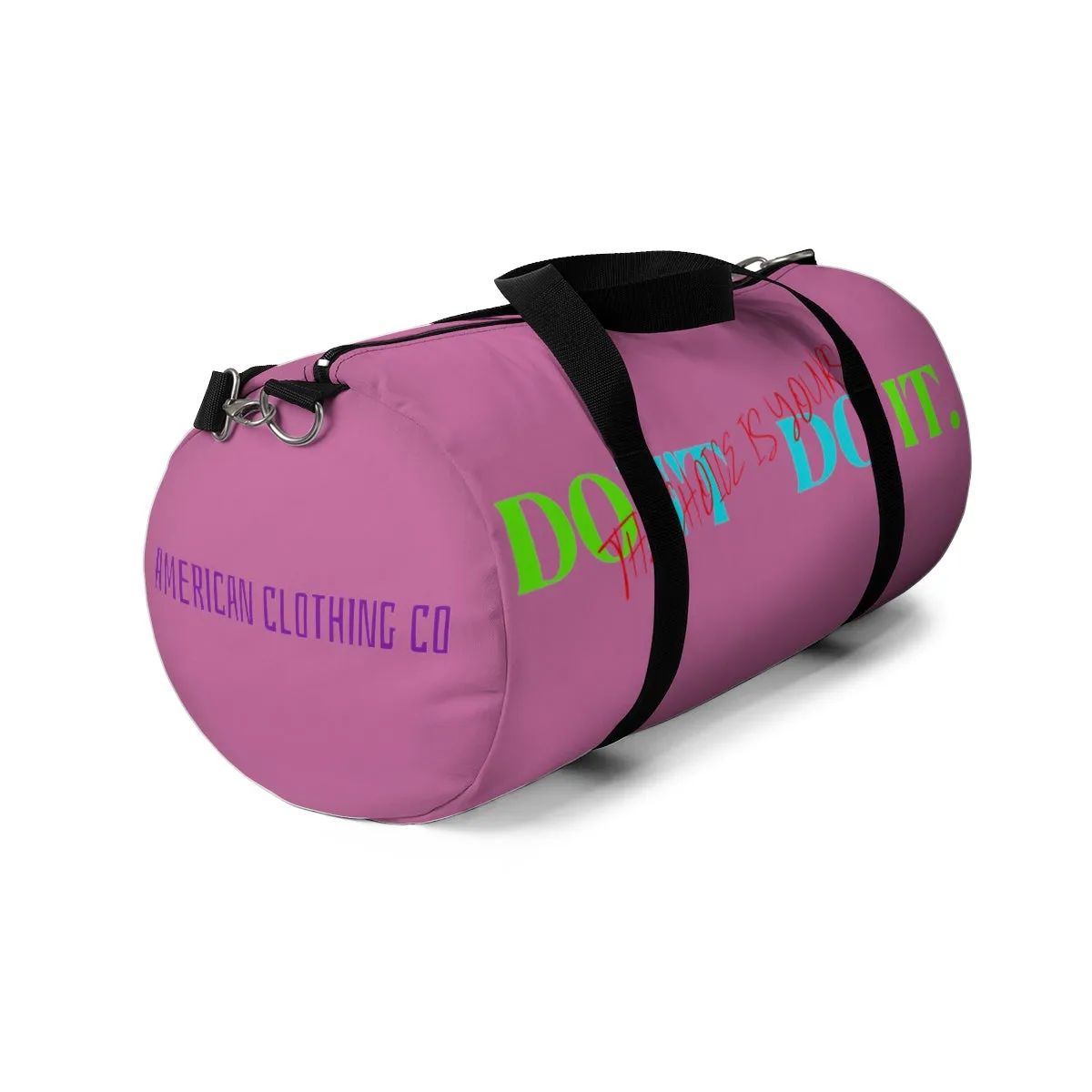 Sports Bag (Do It Don't Do It) Pink