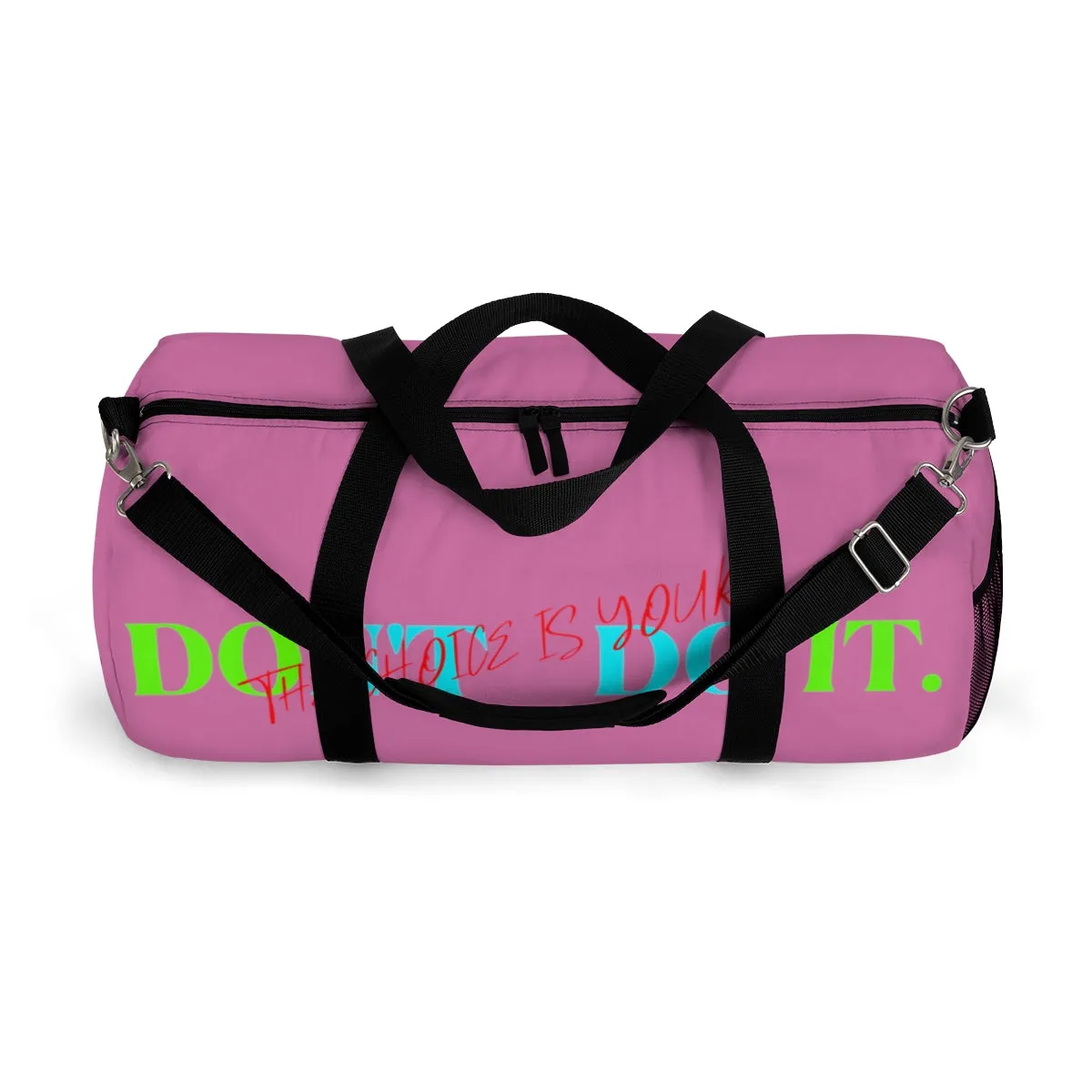 Sports Bag (Do It Don't Do It) Pink