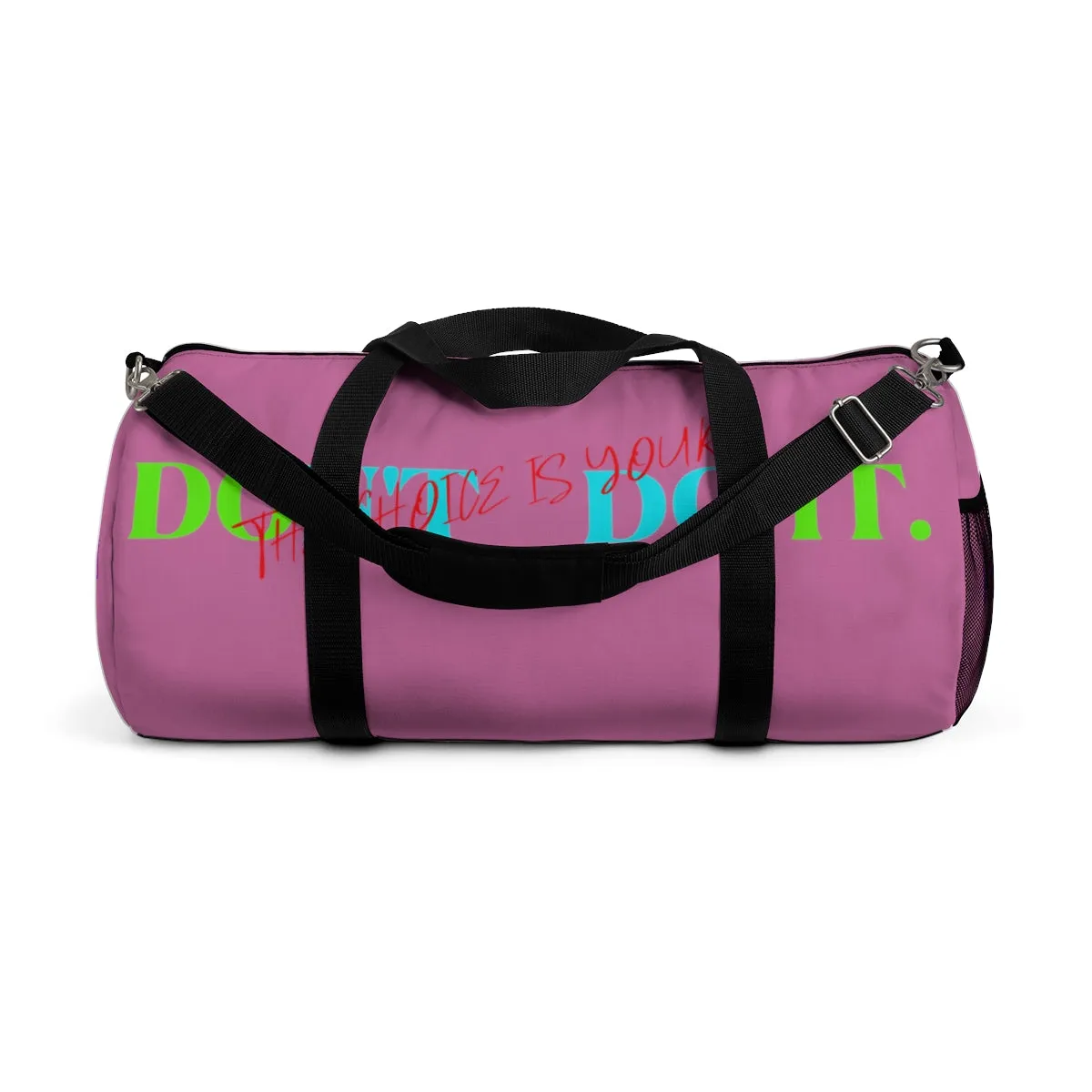 Sports Bag (Do It Don't Do It) Pink