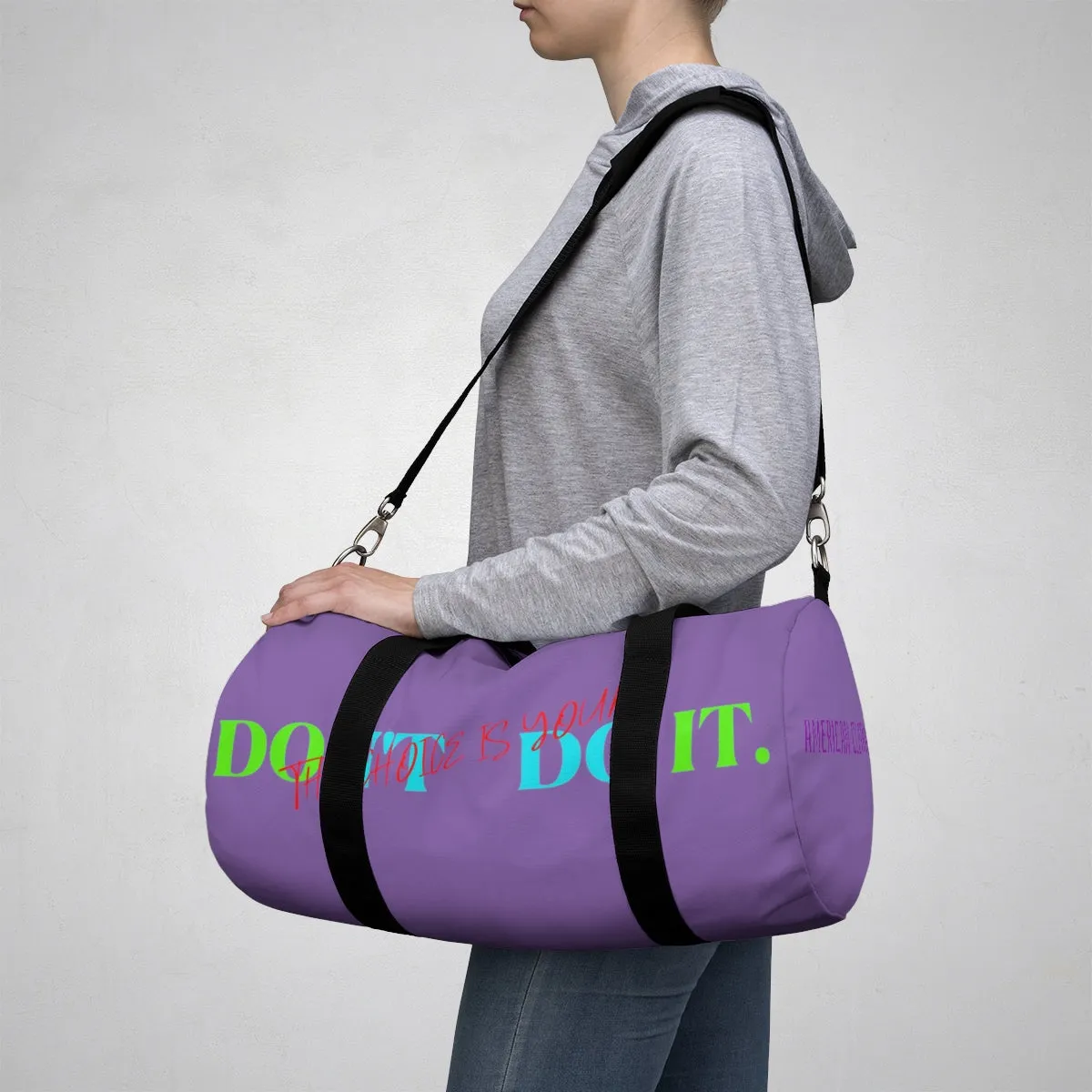 Sports Bag (Do It Don't Do It) Purple