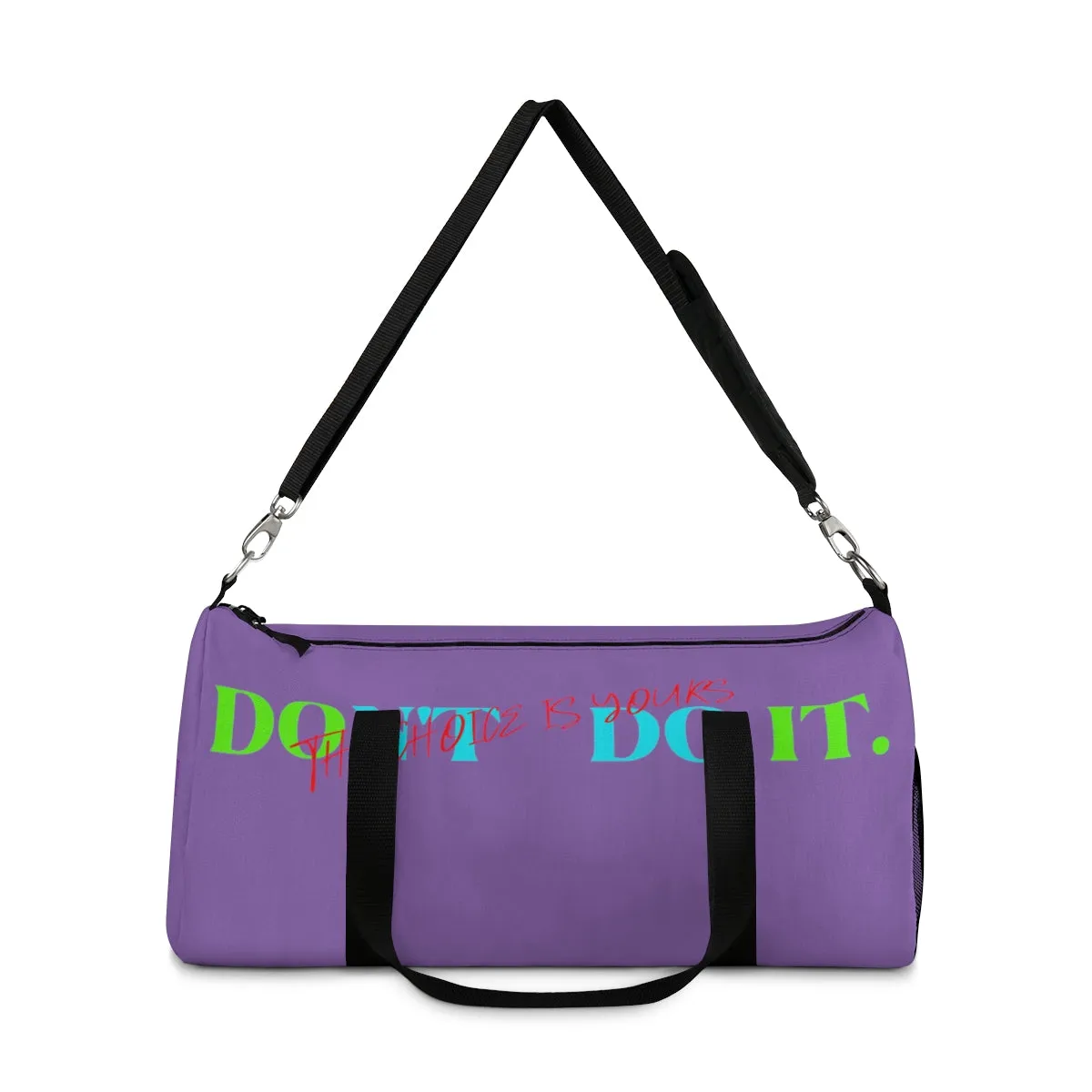 Sports Bag (Do It Don't Do It) Purple