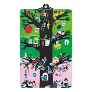 teNeues Mini Clipboard & Notepad - Tree Village