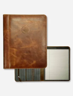 Texas Tech Pride Logo Embossed Leather Padfolio