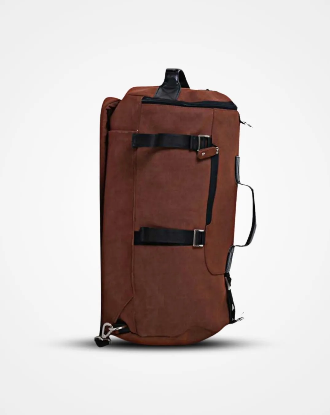 Twin Handle Brown Barracks Travel bag