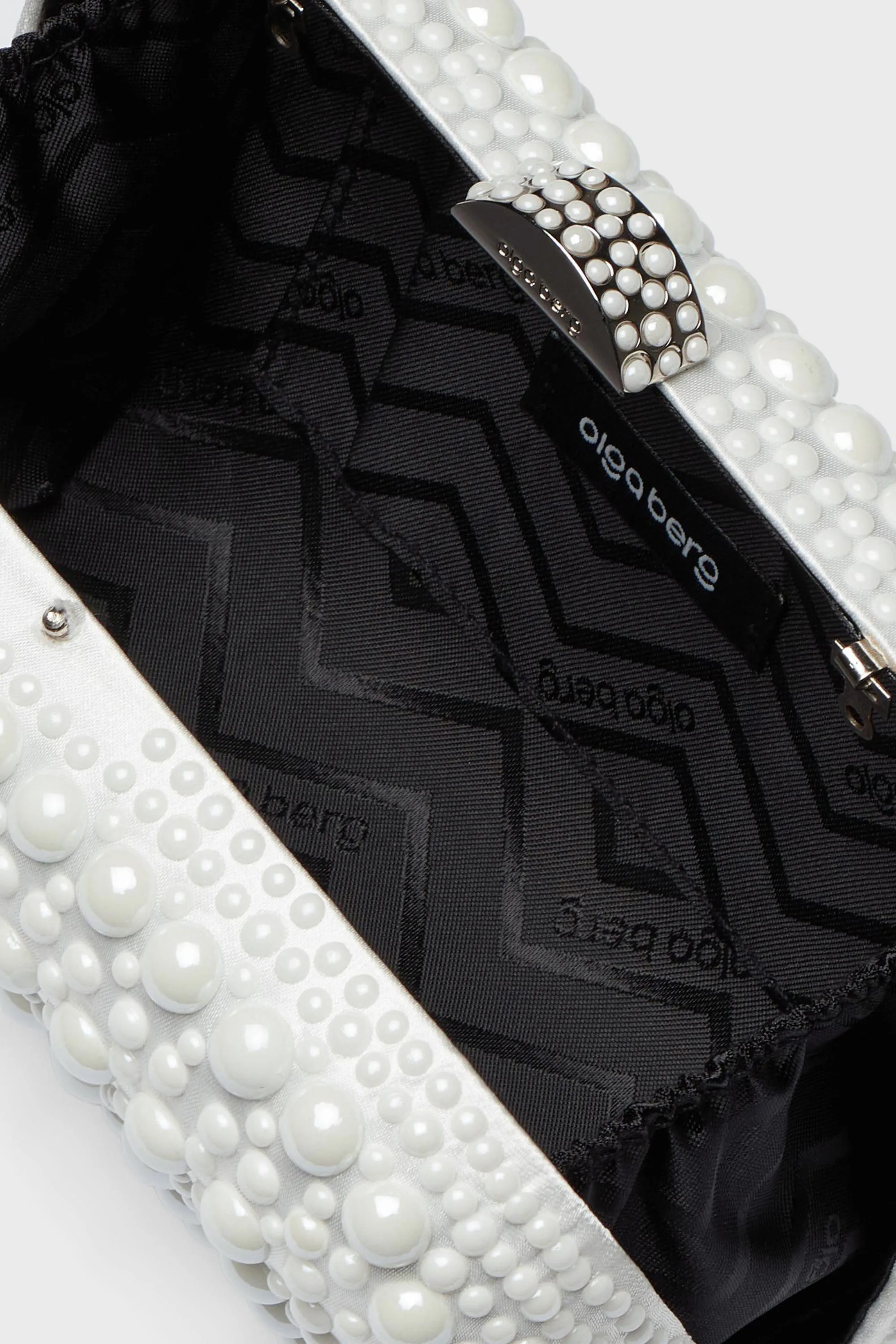 White Ari Hotfix Clutch