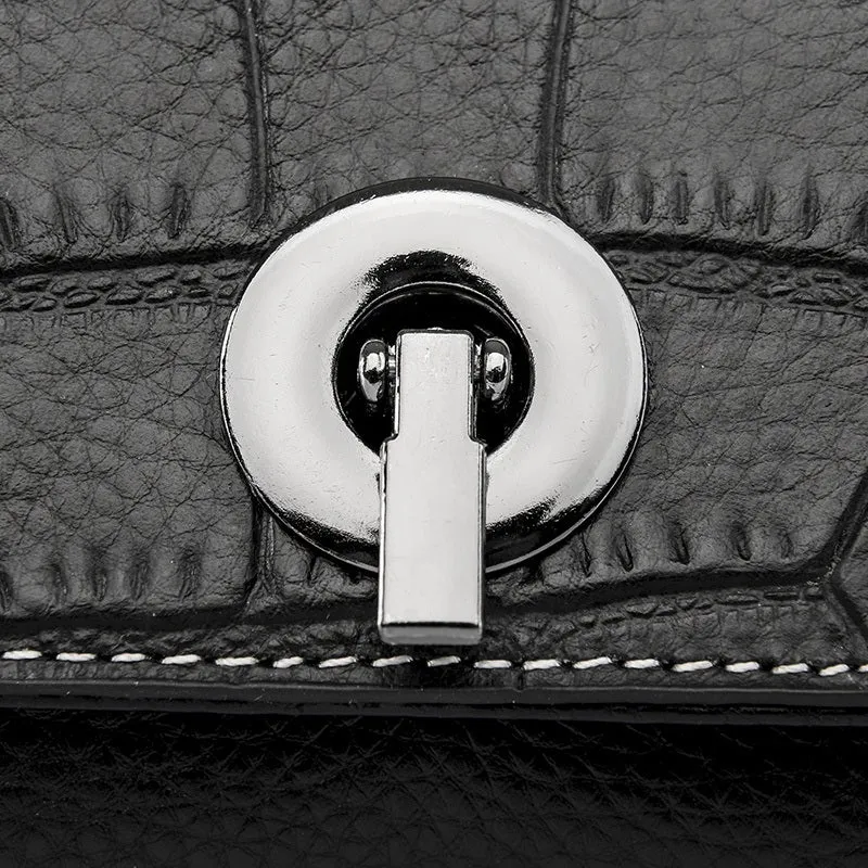 Women's Mini Crocodile Pattern Crossbody Bags