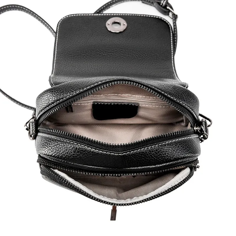 Women's Mini Crocodile Pattern Crossbody Bags