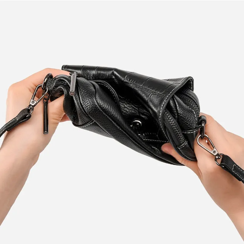 Women's Mini Crocodile Pattern Crossbody Bags